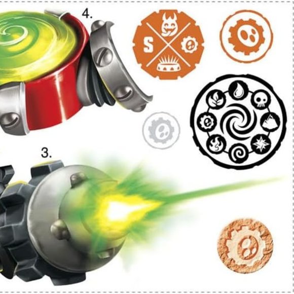 RoomMates Skylanders SWAP Force Magna Charge Peel and Stick Giant Wall Decals - Picture 5 of 5